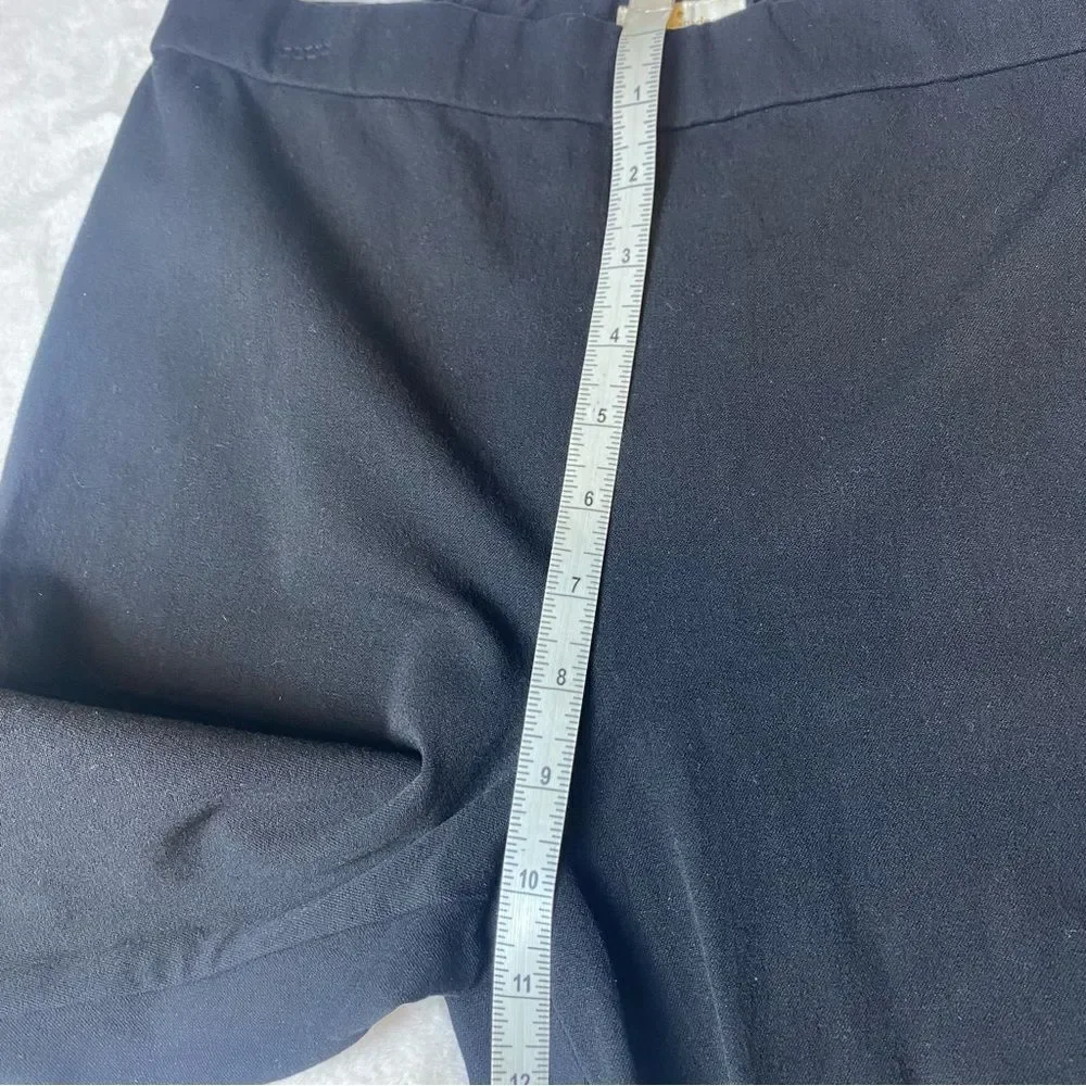 Kate Spade Black Pull On Cigarette Pants Size 6
